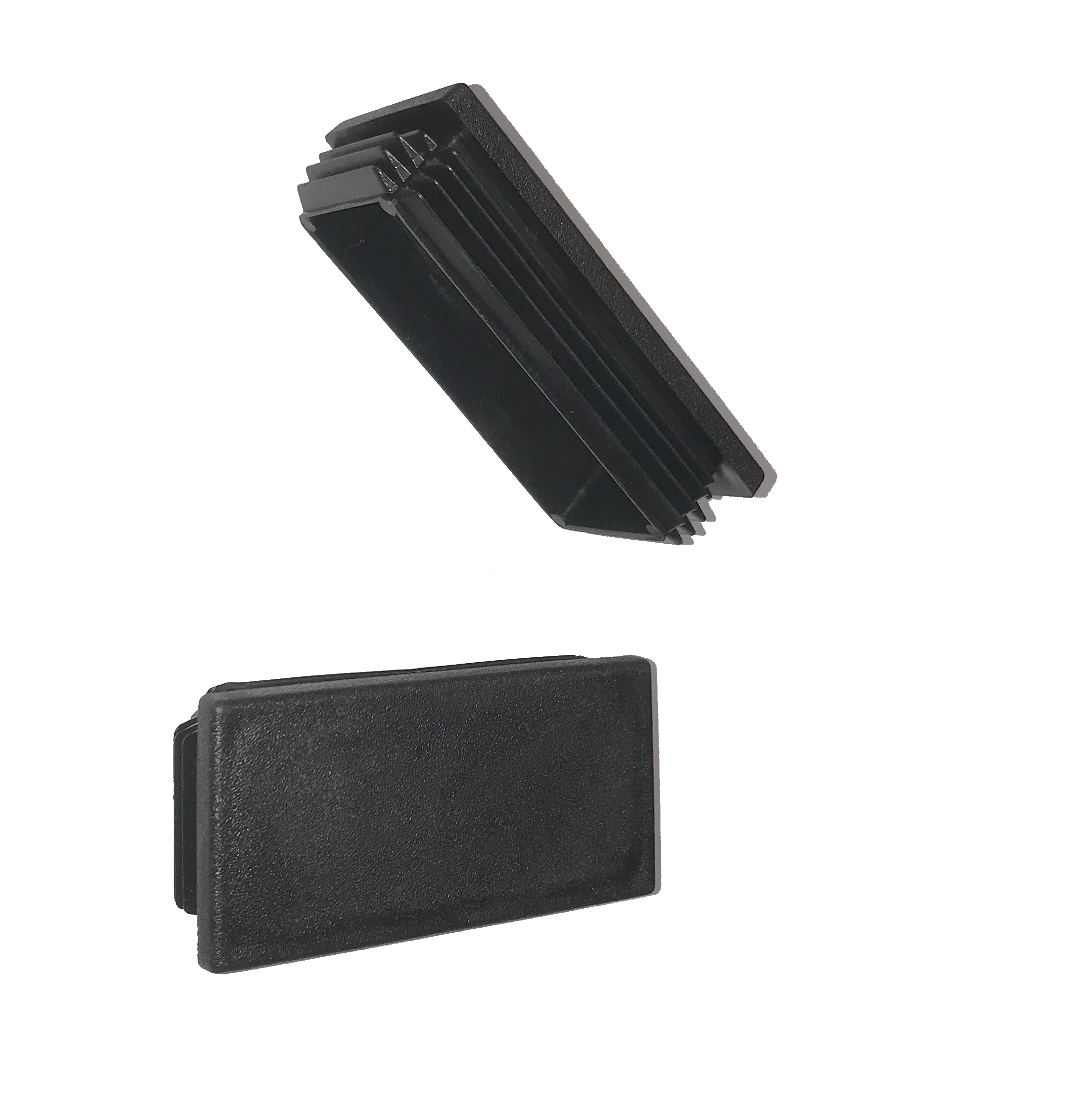 Lot De 12 Bouchons à Lamelles Pour Tubes Rectangulaires - 80 X 40 Mm Pour Tubes Metalliques Pour Chaises Tubulaires Et Meubles Noir 84288621
