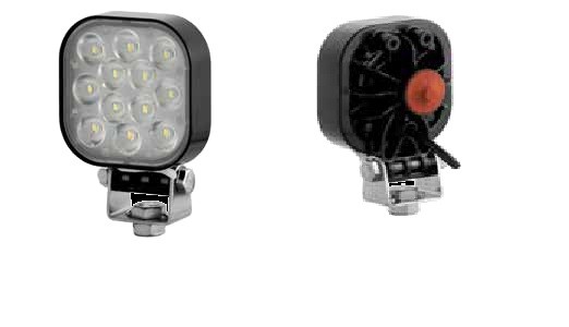 Phare de travail a led avec interrupteur 12/24v